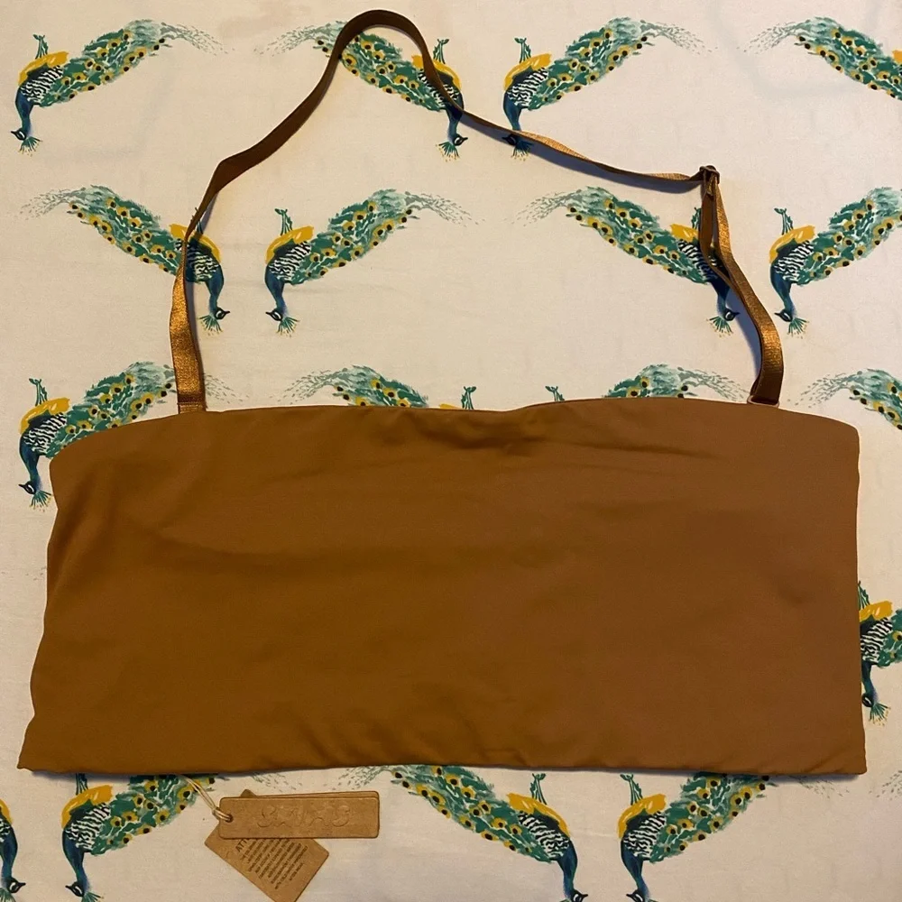 SKIMS Swim Bandeau Swimsuit Bikini Top Size 3x